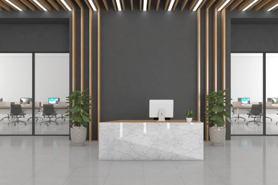 office reception desk